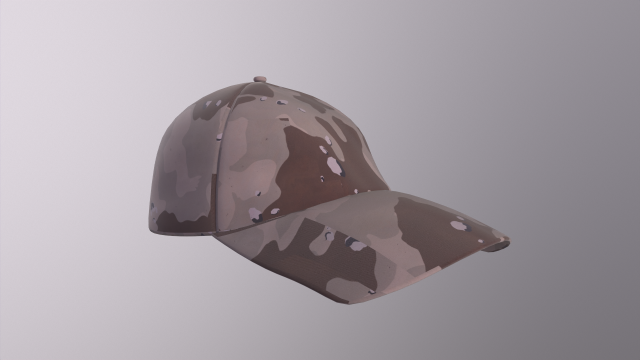 cap - como desert 3D Model .c4d .max .obj .3ds .fbx .stl .blend 