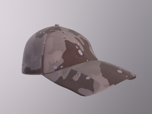 cap - como desert 3D Model
