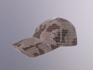 cap - como desert 3D Model