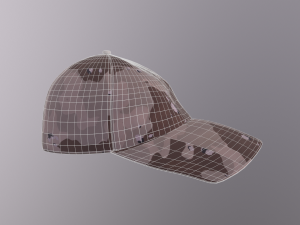 cap - como desert 3D Model