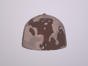 cap - como desert 3D Model
