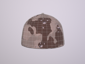 cap - como desert 3D Model