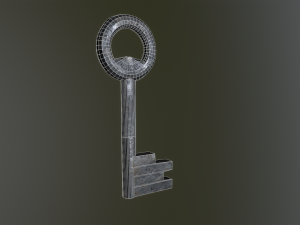 old keys 3Dモデル