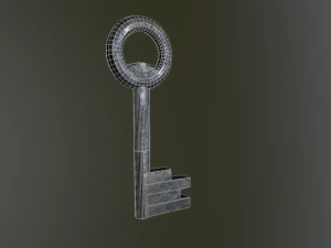 old keys 3D Model