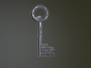 old keys 3Dモデル