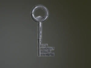 old keys 3D Model