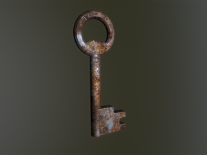 old keys 3Dモデル