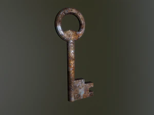 old keys 3D Model