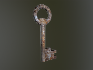old keys 3Dモデル