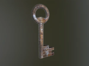old keys 3D Model
