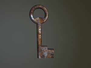 old keys 3Dモデル