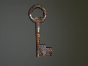 old keys 3D Model