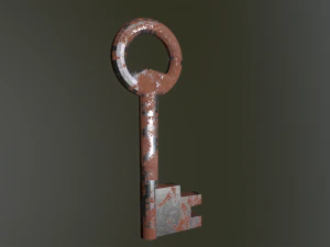 old keys 3D Model