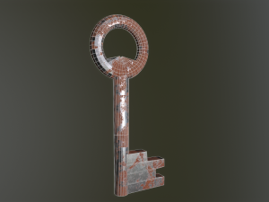 old keys 3Dモデル