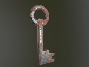 old keys 3D Model