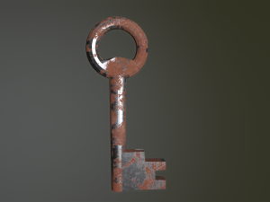 old keys 3Dモデル