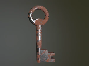 old keys 3D Model
