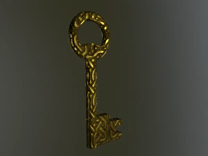 old keys 3D Model
