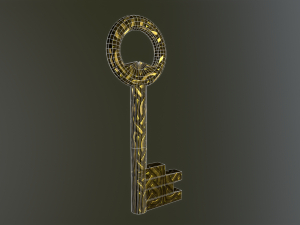 old keys 3Dモデル