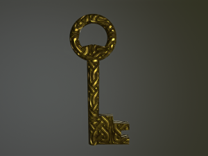 old keys 3Dモデル