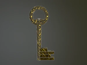 old keys 3D Model