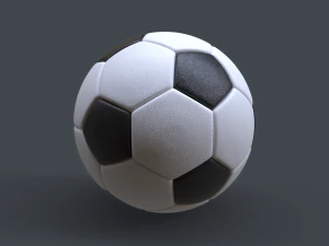 futbol topu 3D Model
