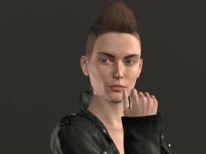 lowpoly character pack 3D Model