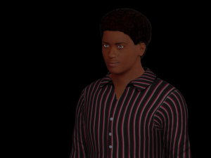 lowpoly character pack Model 3D