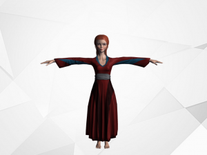 lowpoly character pack Model 3D