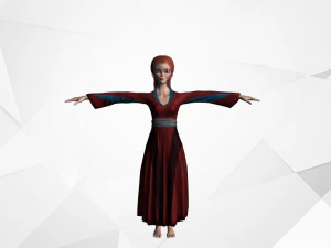 lowpoly character pack 3D Model