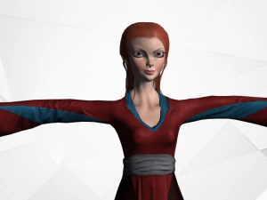 lowpoly character pack 3D Model