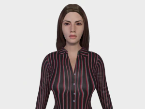 lowpoly character pack 3D Model