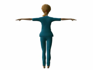 lowpoly character pack 3D Model