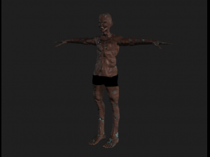 lowpoly character pack Model 3D