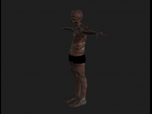 lowpoly character pack Model 3D