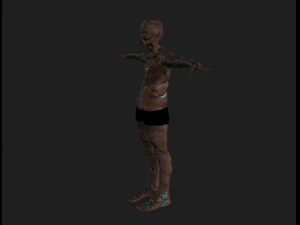 lowpoly character pack 3D Model