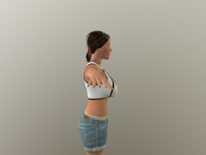 lowpoly character pack Model 3D