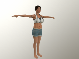 lowpoly character pack Model 3D
