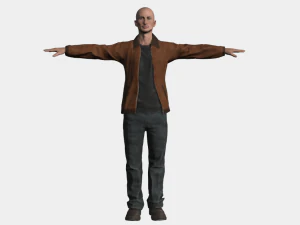 lowpoly character pack 3D Model