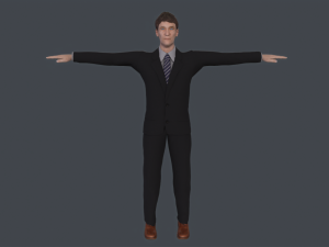 lowpoly character pack Model 3D