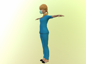 lowpoly character pack Model 3D