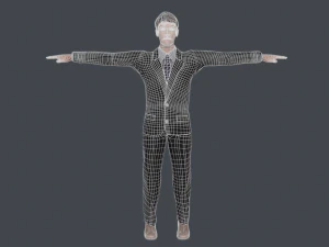 lowpoly character pack 3D Model