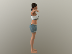lowpoly character pack Model 3D