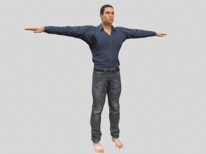 lowpoly character pack Model 3D