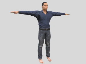 lowpoly character pack 3D Model