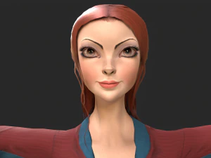 cartoon character 3D Model