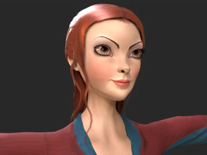 cartoon character 3D Model