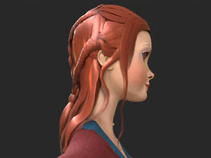 cartoon character 3D Model