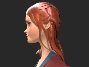 cartoon character 3D Model