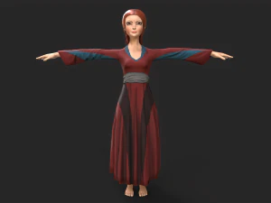 cartoon character 3D Model